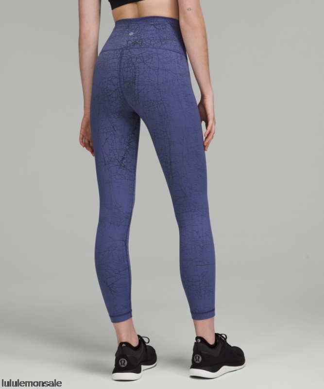 Lululemon Damen DELULU066 | Wunder Train High-rise Tight 25 Rover Black